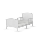 Child Craft Hampton Toddler Bed with Rails, Matte White