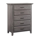 Soho Baby Sheridan 5 Dr Dresser Graphite Gray