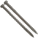 Jake Sales #10 X 2-3/4" GRAY Colored Composite Decking Wood Screw with Torx/Star Drive Head - Exterior Coated - ACQ Lumber Compatible - 5 POUNDS ~350 Screws