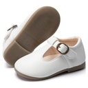 Meckior Toddler Girls Dress Shoes Little Girls Mary Jane Soft Sole Princess Shoes for Little Kids