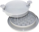 KIBDOS 10.3 in Upgrade Chicken Shredder, Alternative to Bear Claws Meat Shredder, Meat Shredding Tool with Handles and Non-Skid Base Suitable for Pulled Pork, Beef and Chicken (Grey)
