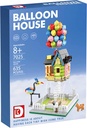 Balloon House Building Kit for Kids ,Creative Building Block Set 635 pcs, Toys for Christmas and Birthday Gifts, Tensegrity Sculptures Building