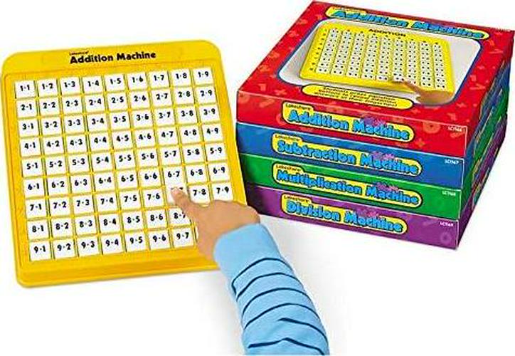Lakeshore Self-Teaching Math Machines - Fun Learning Set