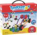 Tinkertoy On The Go Building Set - 65 Parts - Ages 3 and Up - Creative Preschool Toy