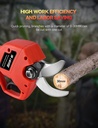 Electric Pruning Shears，Electric Pruning Shears with 2 PCS Backup Rechargeable 2Ah Lithium Battery Powered and 2 Blades，1.2 Inch/ 30Mm Cutting Diameter