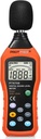 Protmex Digital Sound Level Meter, Portable Digital Sound Level Meter Reader, Measurement Range 30-130 Dba, Accuracy 1.5Db, Noise Meter with Large LCD Screen Display Fast/Slow Selection MS6708