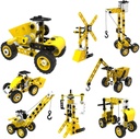 SZJJX STEM Building Toys, 100 PCS 8-in-1 Learning Construction Toys for 5 Year Old Boys, Erector Set Building Blocks Educational Toys for Kids 5-7, STEM Toys Gifts for 4 5 6 7 8 Year Old Boys Gilrs