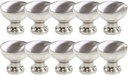 Design House 189191 Brody Knobs for Kitchen Bathroom Closet Dresser Cabinets, 1.18", Satin Nickel, 10 Pack