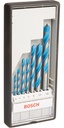 Bosch Professional 7-Piece CYL-9 Multipurpose Drill Bit Set (Multi Construction, Ø 4-12 mm, Accessories for Drills with Round Shank Drill Bit Socket)