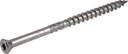 Power Pro 48641 Trim Screws, #8 X 2-1/2", Premium Outdoor Trim Screws, Rust Resistant, Stainless Steel, 1Lb Box, 130 Pcs