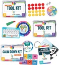 Be Clever Wherever 66-Piece Kindergarten Kit, Calm Down Corner Tool Kit Supplies and Calm Corner Flash Cards With Social Emotional Learning Activities, Kindergarten Math and Reading and Writing Tool Kits