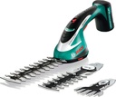 Bosch Cordless Shrub Shear Set with 3 Blades ASB 10,8 LI (Integrated LithiumIon Battery, 10,8 Volt, 2 Shrub Blades and 1 Grass Blade Included, in Case)