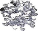 200 Pieces 1 inch(25mm) Circle Diamond Jewels Flat Back Round Acrylic Rhinestones Crystal Circle Gems for Crafts Costume Jewelry Making Cosplay Jewels