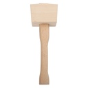 Carpenter Wooden Hammer Useful Beech Mallet Practical Woodworking Tool