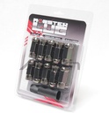 33006T Black Chrome M14 X P1.50 Open Ended Lug Nut