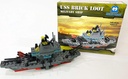 Brick Loot Exclusive Set - USS Naval Military Ship- Brick Building - Custom Design Bricks - Compatible with All Major Brands