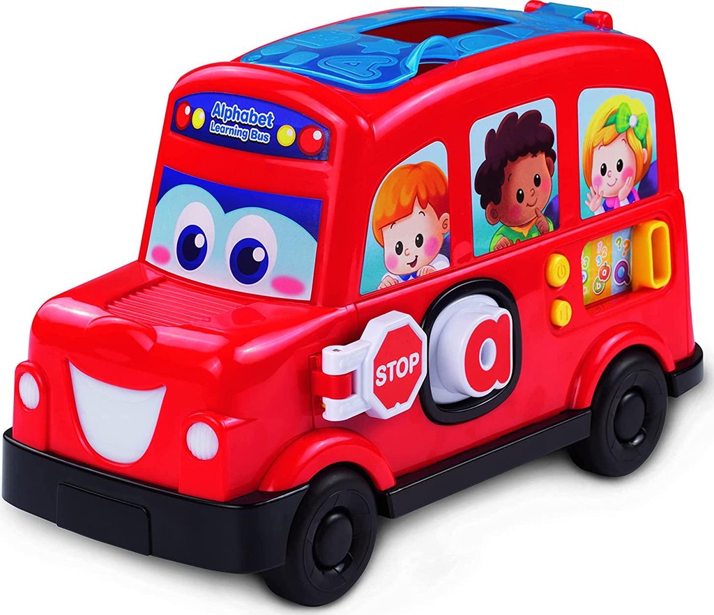 VTech Count and Learn Alphabet Bus - Interactive Learning Toy