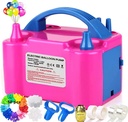 Befol Electric Balloon Pump, Dual-Nozzle Portable Balloons Air Pump for Balloon Arch, Balloon Garland, Party Decorations, Kids Birthday, Baby Shower, Party Supplies and Decor