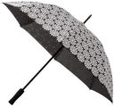 Impliva Wetlook Cane Umbrella, 100 cm, Black