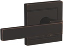 Schlage Custom FC21 NBK 716 ULD Northbrook Lever with Upland Trim Hall-Closet and Bed-Bath Lock, Aged Bronze