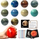 Solar System for Kids - Planets for Kids Solar System Toys - Planet Balls - Stress Balls for Kids - Space Toys - Astronaut Toys - Planet Toys for Kids 3-5 - Space Balls - Planet Flash Cards Pluto