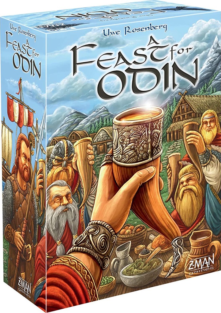 A Feast for Odin Board Game - Viking Strategy Fun