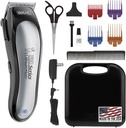 Wahl Lithium Ion Pro Series Cordless Dog Clippers Rechargeable Low Noise/Quiet Dog Grooming Kits for Hair Cut for Small/Large Dogs Thick Coats Cats Horse by The Brand Used by Professionals. #9766