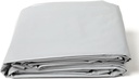 Tarps Now Heavy Duty Vinyl Tarp with Grommets, (10' X 20') - Vinyl Tarps Heavy Duty Waterproof Tarpaulin for Canopy, Pool Cover, Truck Cover, Camping Roof, Indoor Outdoor - Gray, 18 Oz, 20 Mil