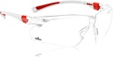 Nocry Safety Glasses with Clear anti Fog Scratch Resistant Wrap-Around Lenses and No-Slip Grips, UV Protection. Adjustable