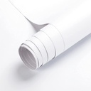 Oxdigi White Contact Paper Peel and Stick Wallpaper for Shelf Liner Cabinet Table Drawer Door Reform Decorative Thick Self Adhesive Removable Vinyl Film 24 X 196 Inches