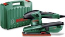 Bosch PSS 250 AE Orbital Sander (250 Watt, 3X Sandpaper Sheets Included, in Case)