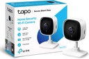 TP-LINK Tapo Mini Smart Security Camera, Indoor CCTV, Compatible with Alexa & Google Home, No Hub Required, 1080P, 2-Way Audio, Night Vision, SD Storage, Free Tapo App (Tapo C100)