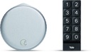 August Home Wi-Fi Smart Lock + Smart Keypad, Silver - Add Key-Free Access to Your Home - Great for Guests and Vacation Rentals