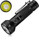 Sofirn IF22A Flashlight, USB-C Rechargeable Spotlight Light with Super Bright Powerful SFT-40 LED Max 2100Lm, Battery (Inserted), Multiple Function for Camping Fishing Hunting Dog Walking