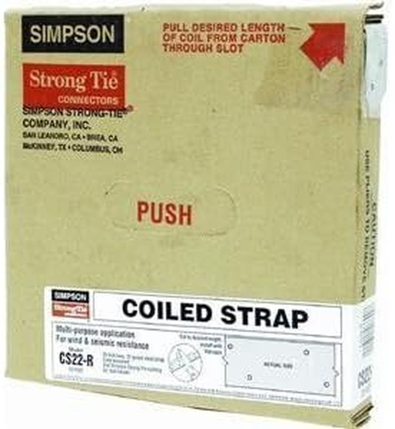 Simpson Strong Tie CS22-R Coiled Strap - Quality & Durability