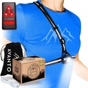 AVANTO PRO Chest Running Light for Runners and Joggers, Original, Adjustable Beam and Reflector, All in One Reflective Running Vest Gear, Safety Light, Headlamp Flashlights, USB LED Bicycle Light