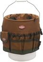 Bucket Boss the Bucketeer Bucket Tool Organizer in Brown, 10030