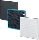 Beurer LR200/210 Filter Replacement Set, 3-Layer Filter System: HEPA Filter H13, Activated Carbon Filter, Pre-Filter, Give Your Air Purifier a New Lease of Life, Captures 99.95% of Harmful Particles