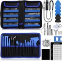Precision Screwdriver Set 180 in 1, Magnetic Screwdriver Kits with 140 Bits, Eocean Small Driver Repair Tool Set, Suitable for Phone,Pc, Computer,Jewelry,Ipad,Watch,Game Console Etc