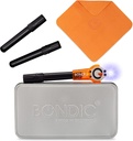 Bondic Pro UV Resin Kit Liquid Plastic Welding Kit, Plastic Repair for Home, Jewelry Glue Adhesive Epoxy Ultraviolet UV Glue for Glass Light
