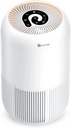 HEPA Air Purifier -  Air Purifiers for Bedroom Allergies and Pets, 4-In-1 True HEPA & Activated Carbon Filter, Quiet 360° Air Intake Cleaner with Pet Mode Night Light for Home Smoker Office