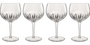 Luigi Bormioli C493 Mixology Spanish Gin and Tonic Glass 4-Pieces, 800 ml Capacity, Clear, (Pack of 1)