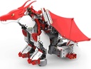 JIMU Robot Mythical Series: Firebot Kit/ App-Enabled Building and Coding STEM Robot Kit (606 Pcs) from UBTECH Robotics