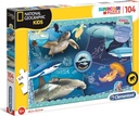 Clementoni 27141 National Geographic Kids 104pc Puzzle-Ocean Explorer
