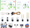 Elecfreaks microbit Smart Science IoT Kit for Kid Data to The Cloud Internet with RTC Timing and WiFi Module Micro:bit Coding Learning Sensor Kit(Without Micro:bit)
