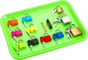 Matching Games Lock Set Toy Lock and Key Set Color Montessori Locks Early Learning Preschool Educational Toys for Pupils Students