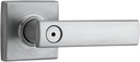 Kwikset Vedani Bed/Bath Lever Lever in Satin Chrome
