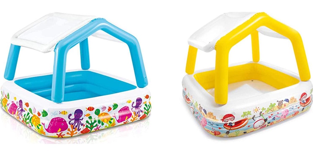 Intex 57470 Sun Shade Pool - Ideal for Kids Play
