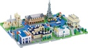 Nanoblock World Famous Cities - Paris, Nanoblock Advanced Hobby Series