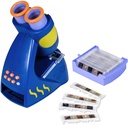 Educational Insights GeoSafari Jr. Talking Kids Microscope, Preschool Science Toy, Featuring Bindi Irwin, Boys and Girls, STEM and Science Toy, Ages 4+ Multicolor 8801